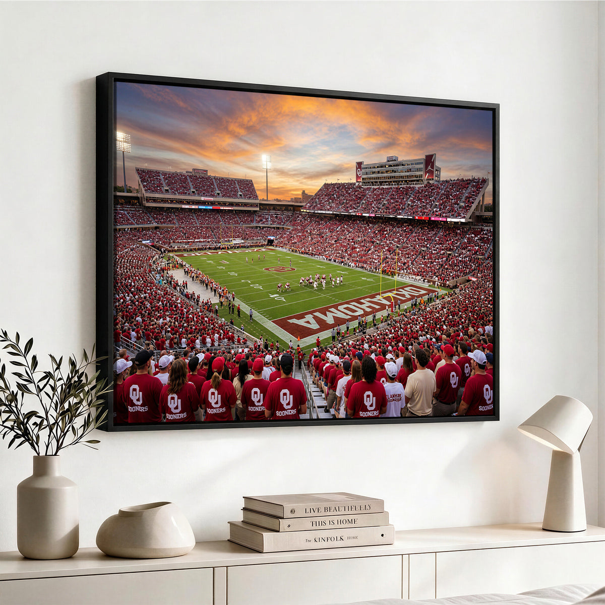 92718741-MGV-CV-36X24 - Stadium Wall Art Canvas Print