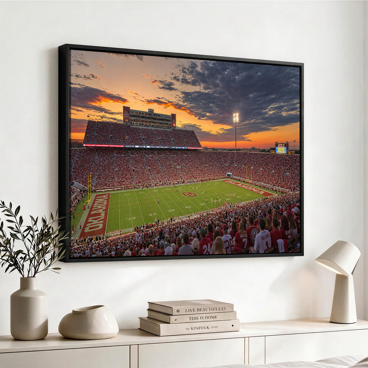 75444407-MGV-CV-36X24 - Stadium Wall Art Canvas Print