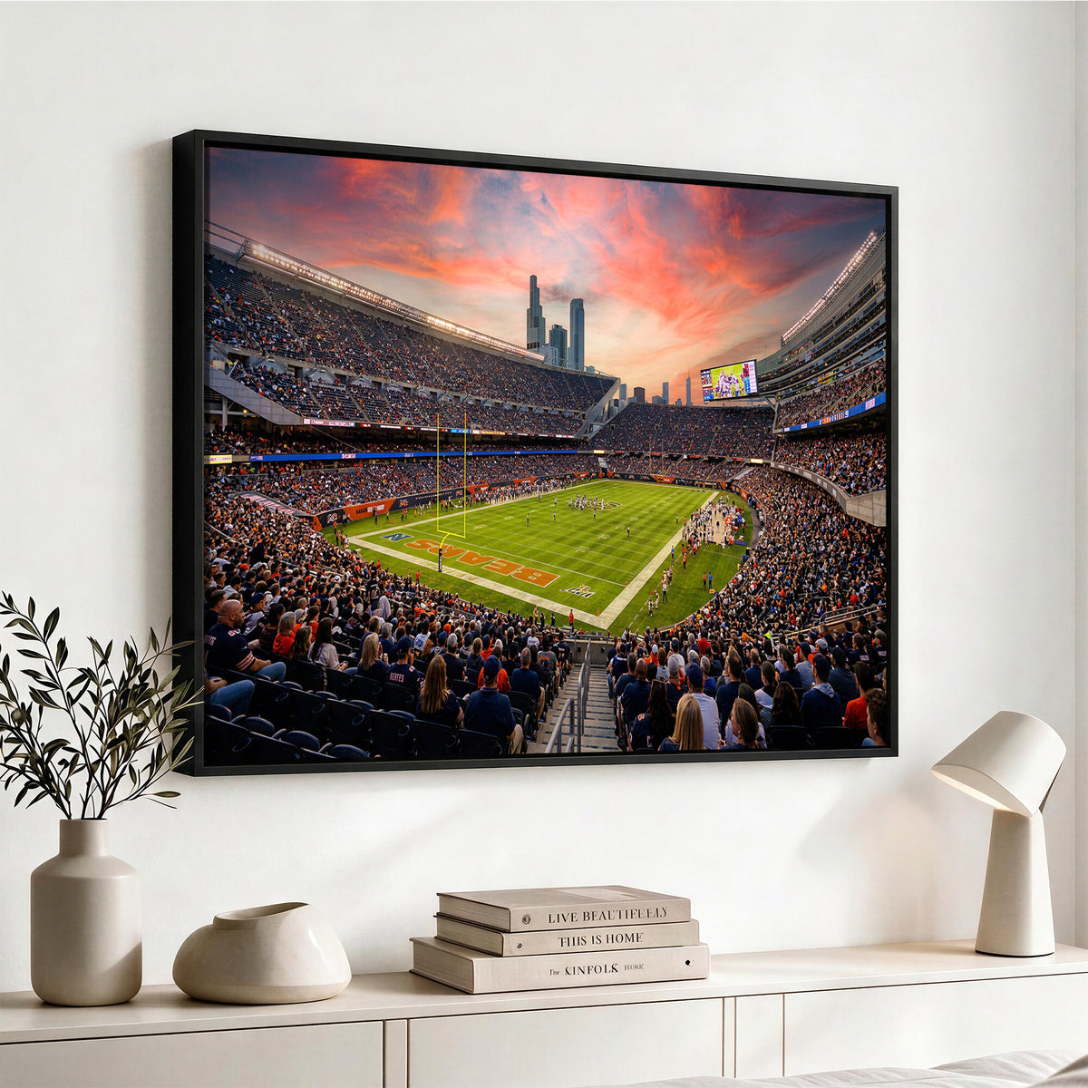 38873544-MGV-CV-36X24 - Stadium Wall Art Canvas Print