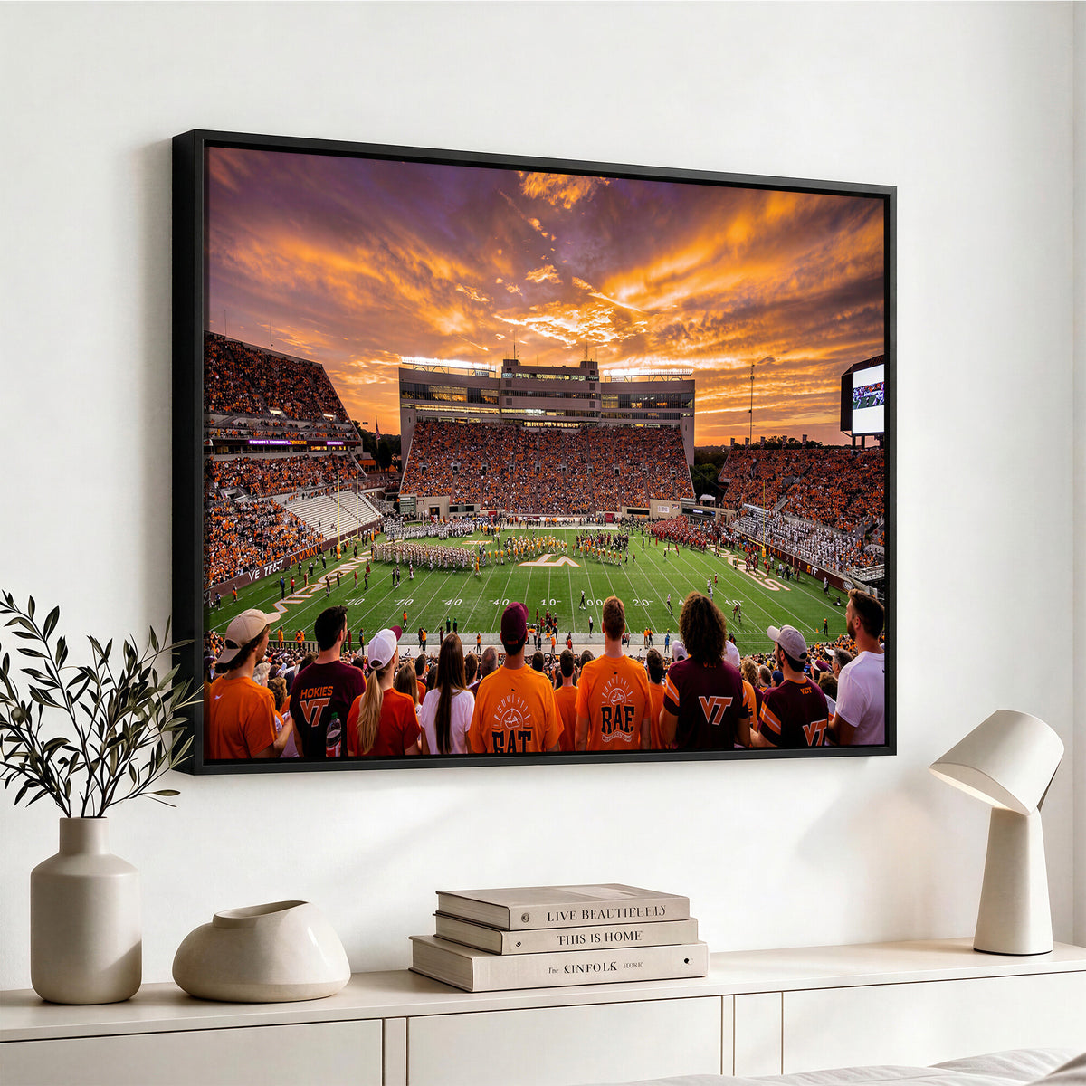 25873880-MGV-CV-36X24 - Stadium Wall Art Canvas Print