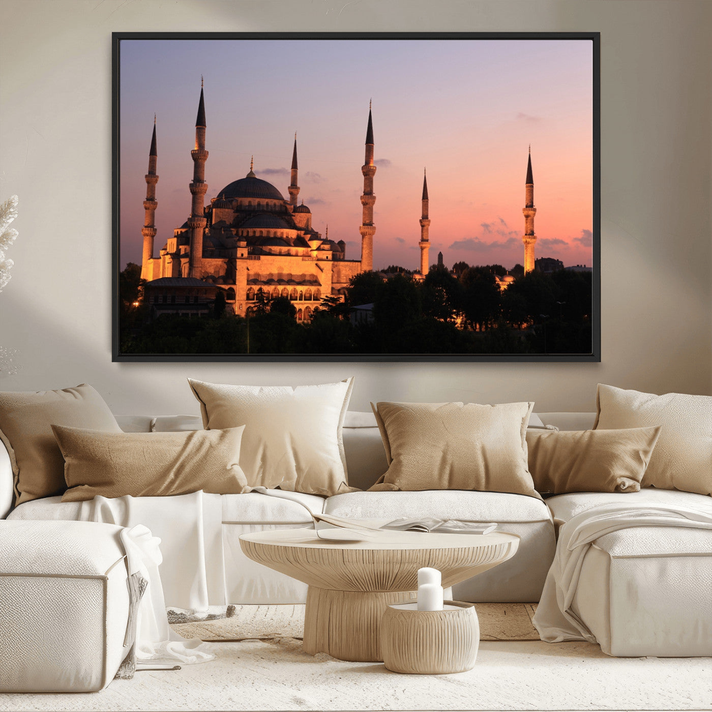 MGV-FC-36X24 - Wall Art Turkey Istanbul Skyline Canvas Print