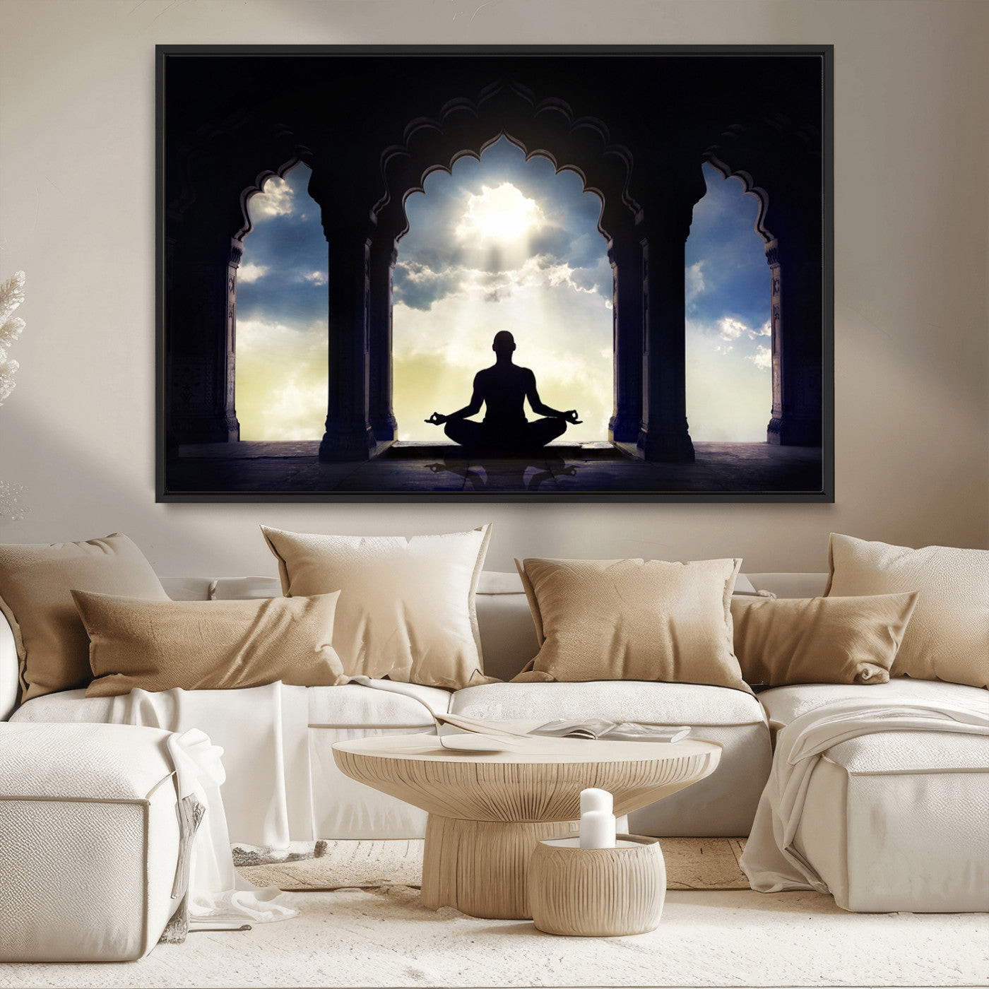 MGV-FC-36X24 - Women and Yoga Wall Art Canvas Print