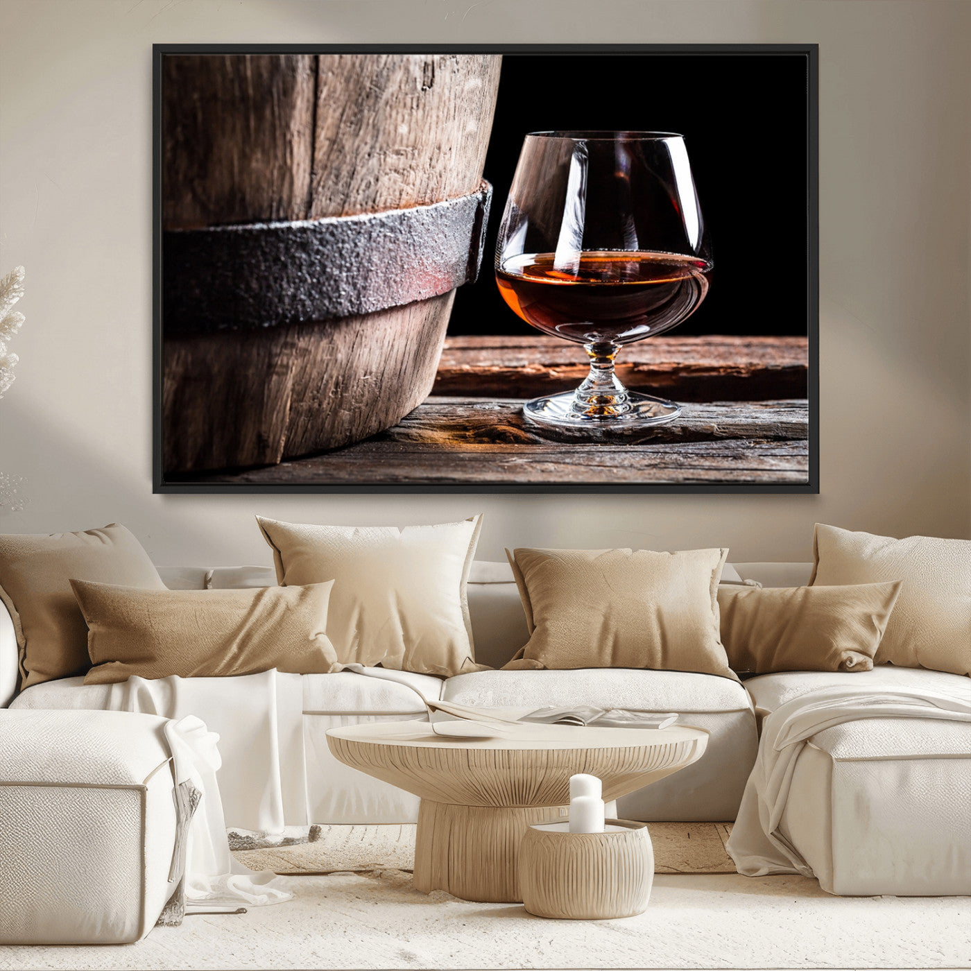 MGV-FC-36X24 - Scots Whiskey Wall Art Canvas Print