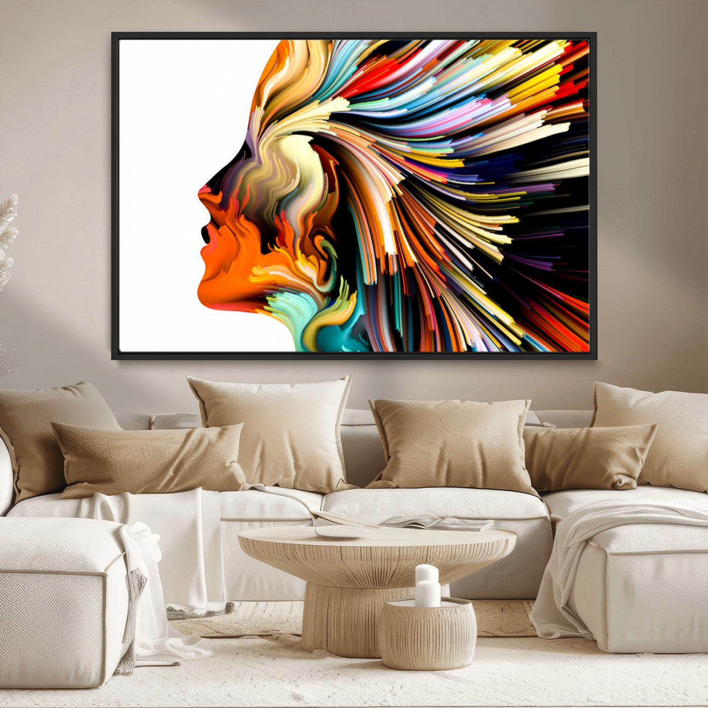 MGV-FC-36X24 - Profile Colors Canvas Print