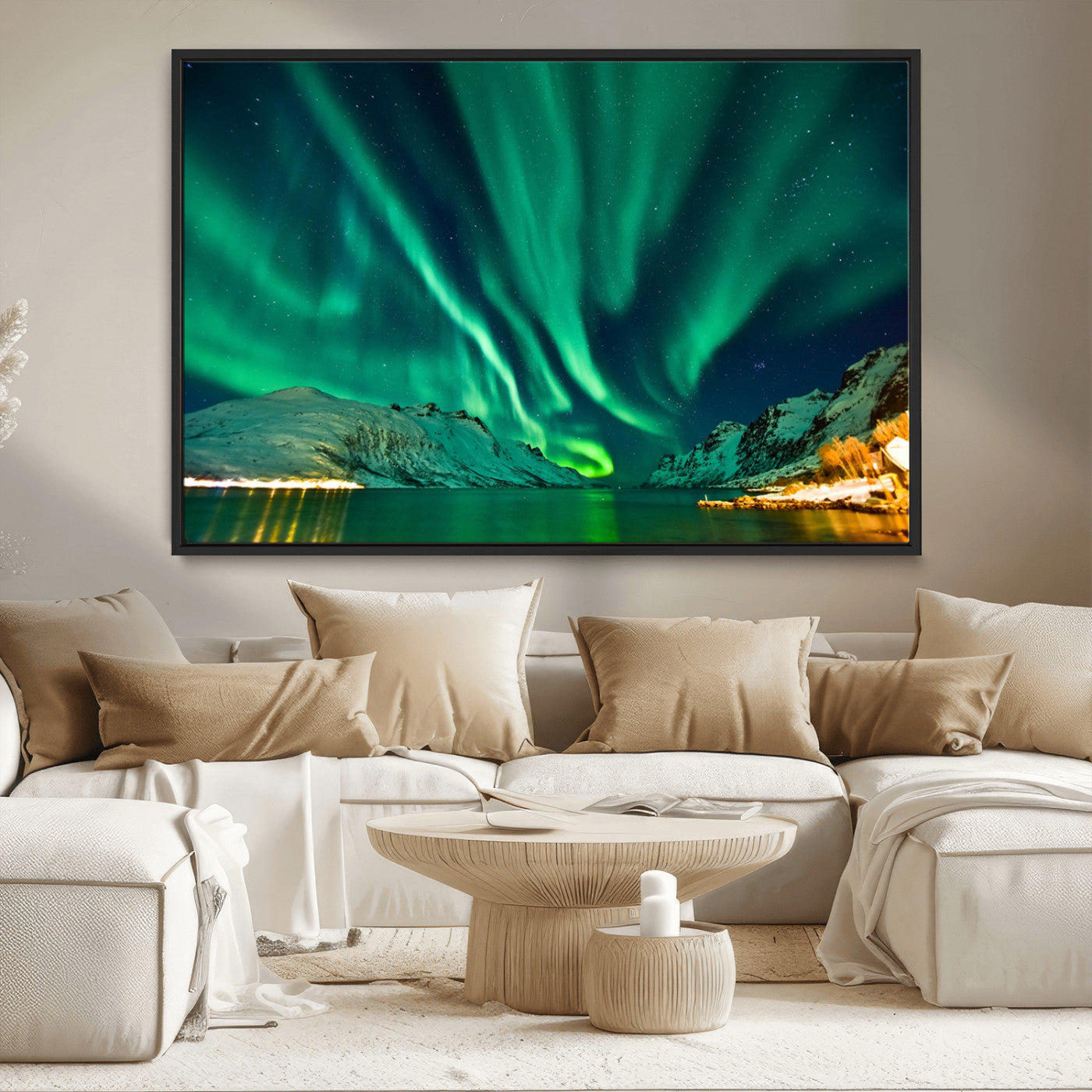 MGV-FC-36X24 - Northern Lights Wall Art Canvas Print