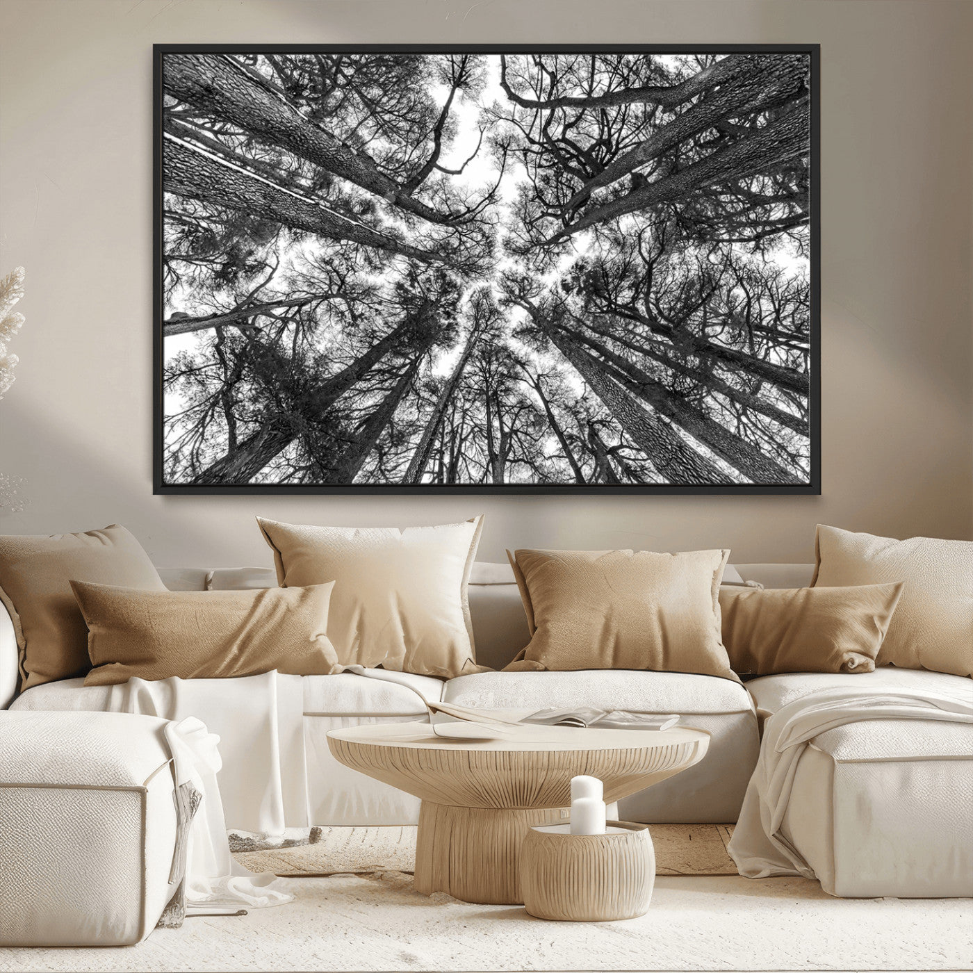 MGV-FC-36X24 - Trees Contemporary Art Canvas Print