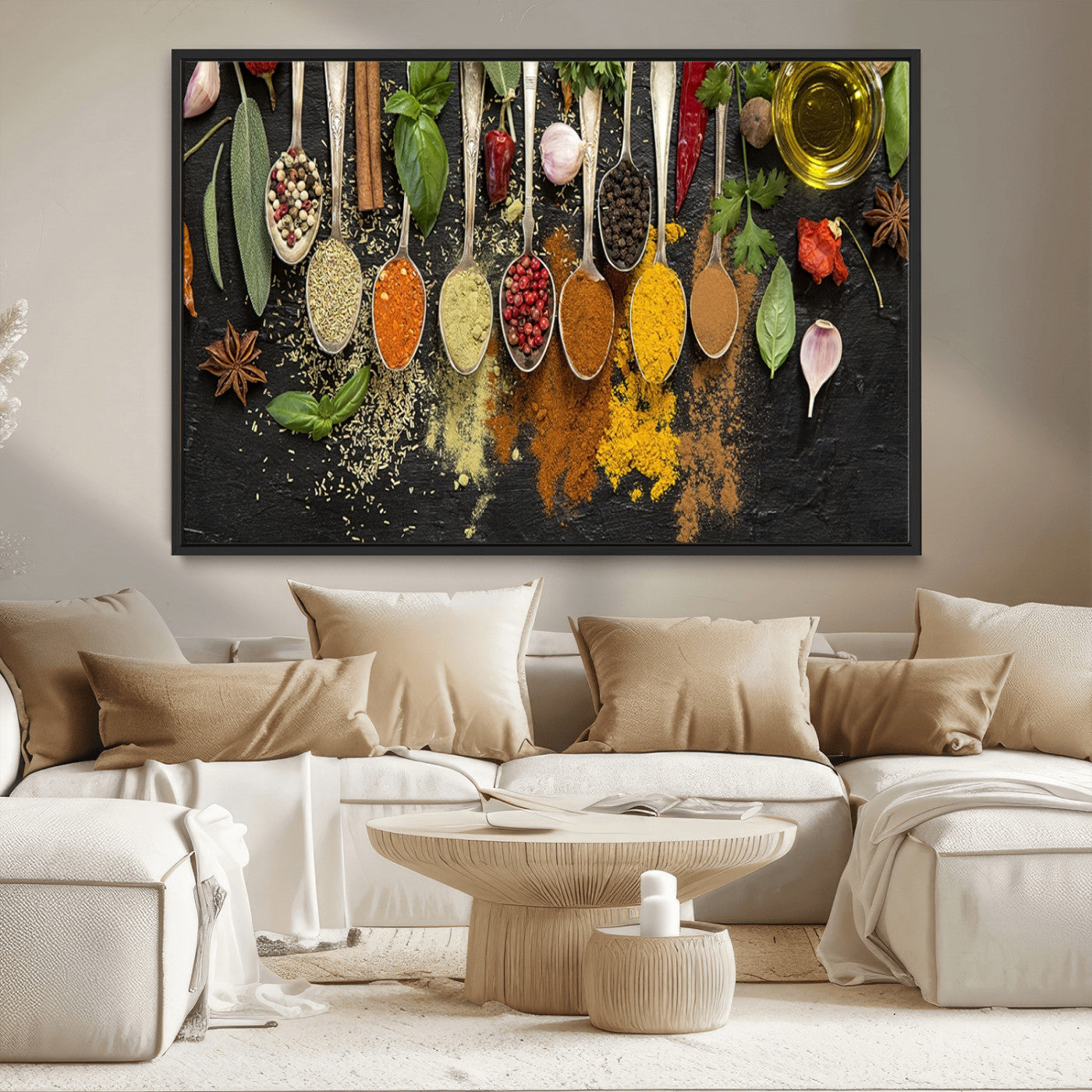 MGV-FC-36X24 - Spices Wall Art Canvas Print