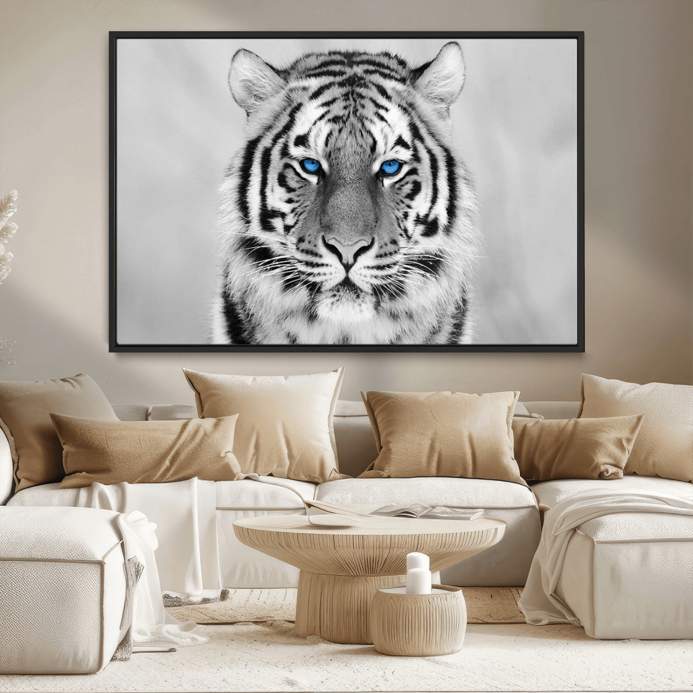 MGV-FC-36X24 - Tiger Canvas Artwork Wall Art Print