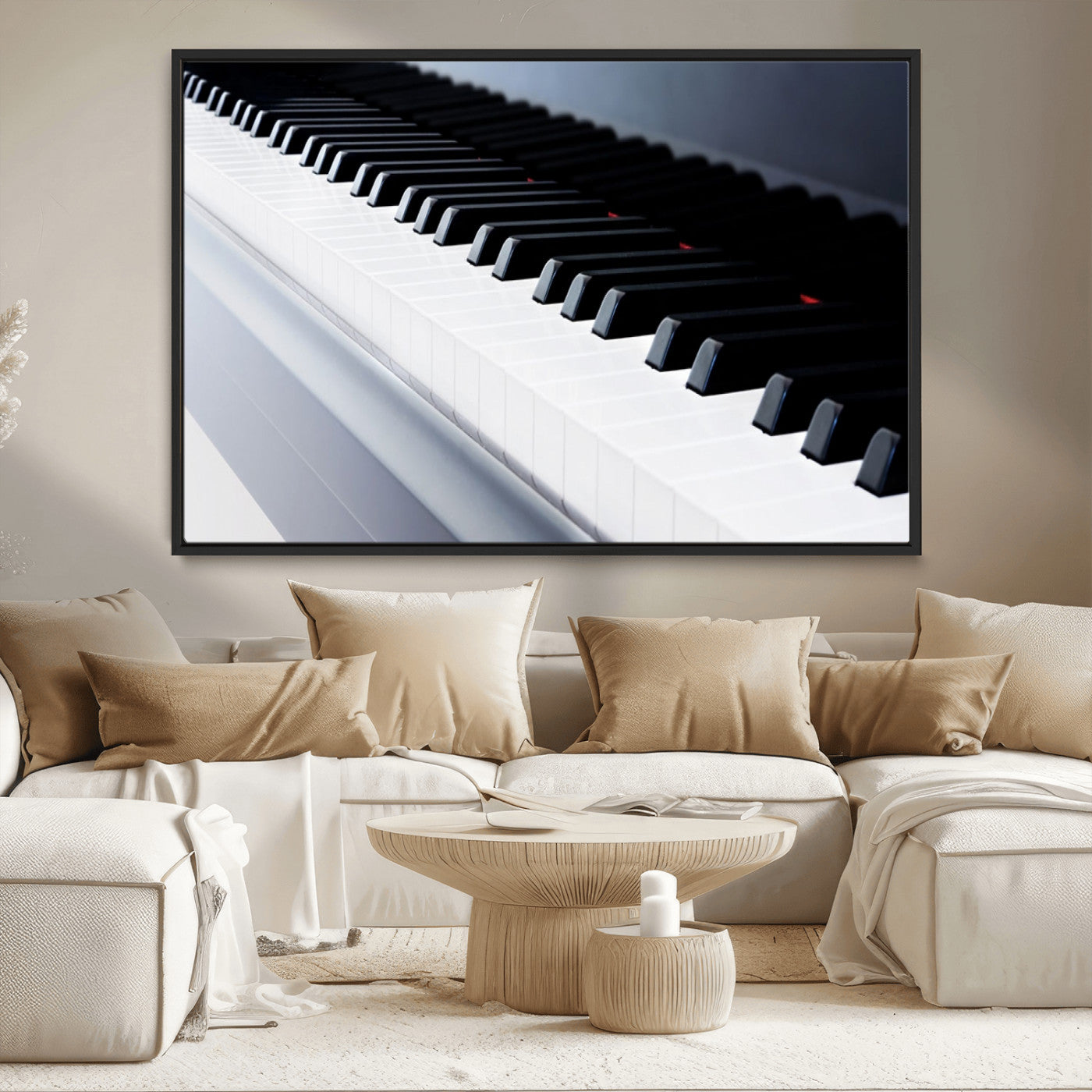 MGV-FC-36X24 - Piano Artwork Canvas Wall Art Print