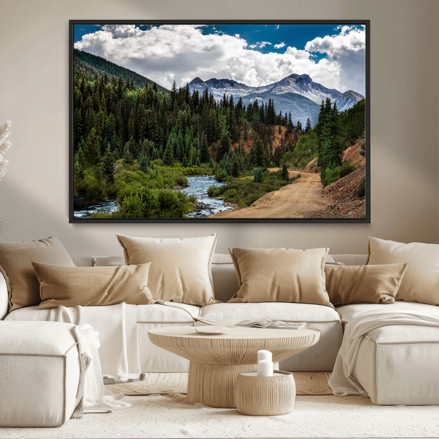 MGV-FC-36X24 - San Juan Nal Forest Wall Art Landscape Canvas Print