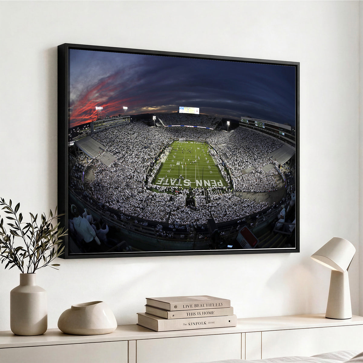 59877-MGV-CV-36X24 - Penn State University Nittany Lions Football Team Print