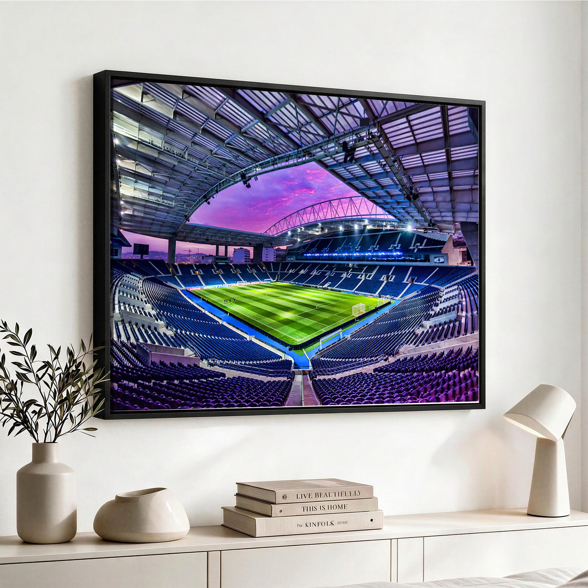 10851-MGV-CV-36X24 - FC Porto Soccer Team Print Canvas, Dragon Stadium Wall Art