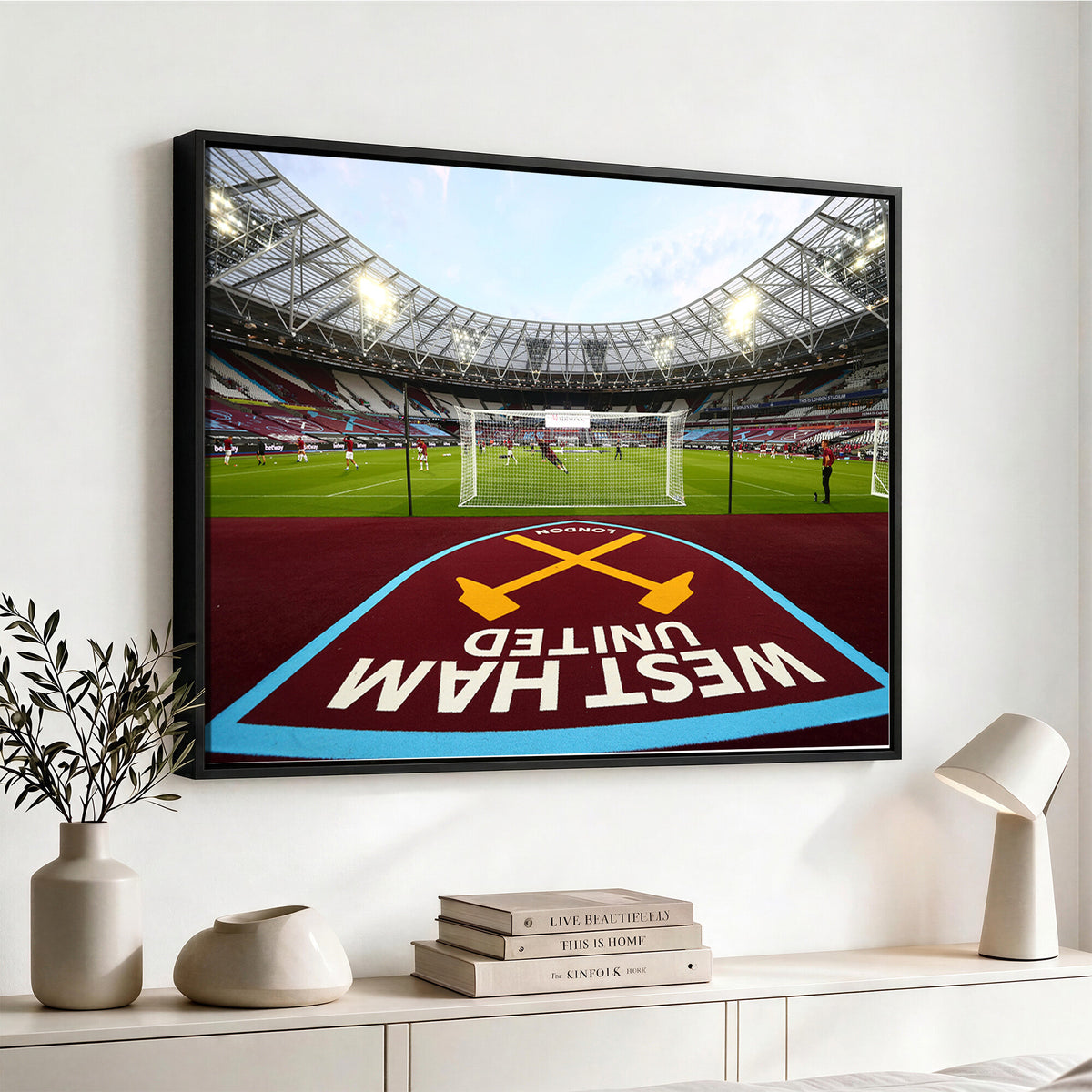 77367-MGV-CV-36X24 - West Ham United FC Stadium Canvas Wall Art, London Stadium