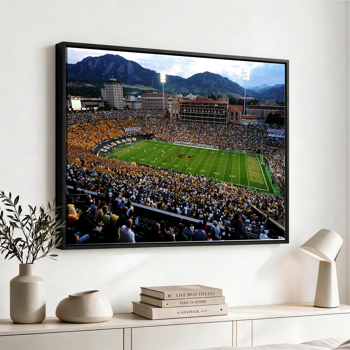 60552-MGV-CV-36X24 - Folsom Field, University of Colorado Buffaloes Football