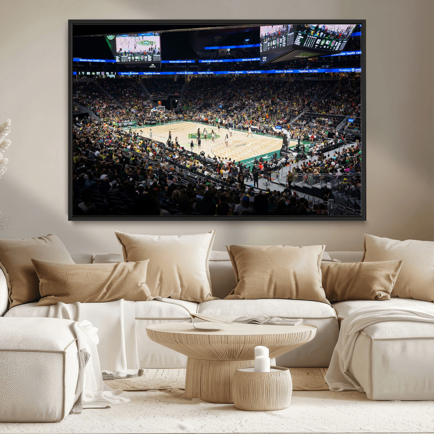 MGV-FC-36X24 - Climate Pledge Arena | Washington Seattle Kraken Hockey Stadium Wall Art | Canvas Print | Ready to