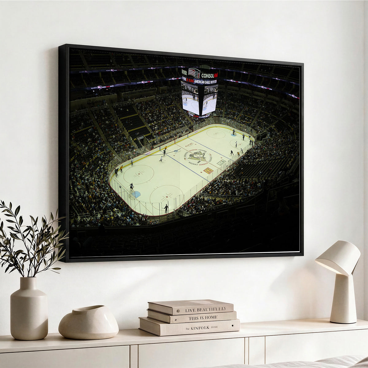 52168-MGV-CV-36X24 - PPG Paints Arena Pennsylvania Pittsburgh Penguins Hockey