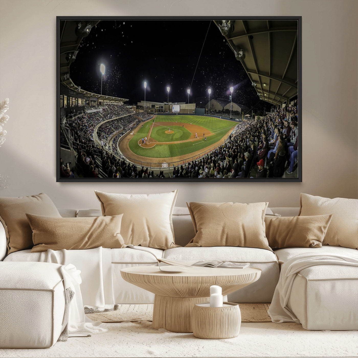 MGV-FC-36X24 - Olsen Field at Blue Bell Park - Texas A&M Aggies Baseball Stadium Wall Art Canvas Print