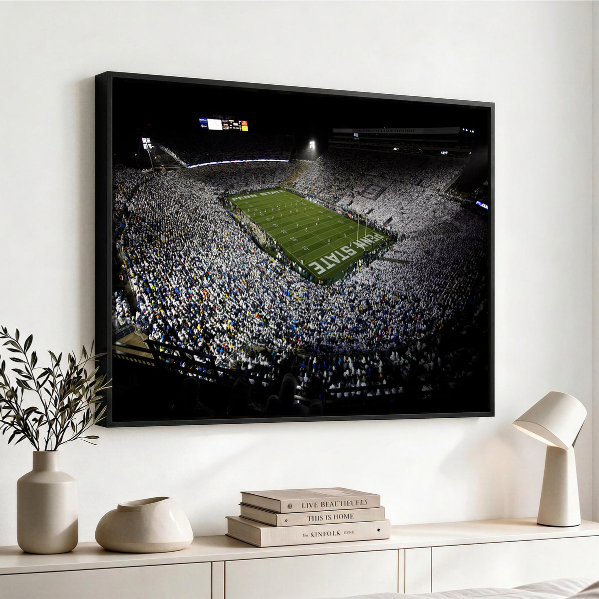 96825-MGV-CV-36X24 - Penn State Football Stadium Wall Art - Beaver Stadium Canvas Print