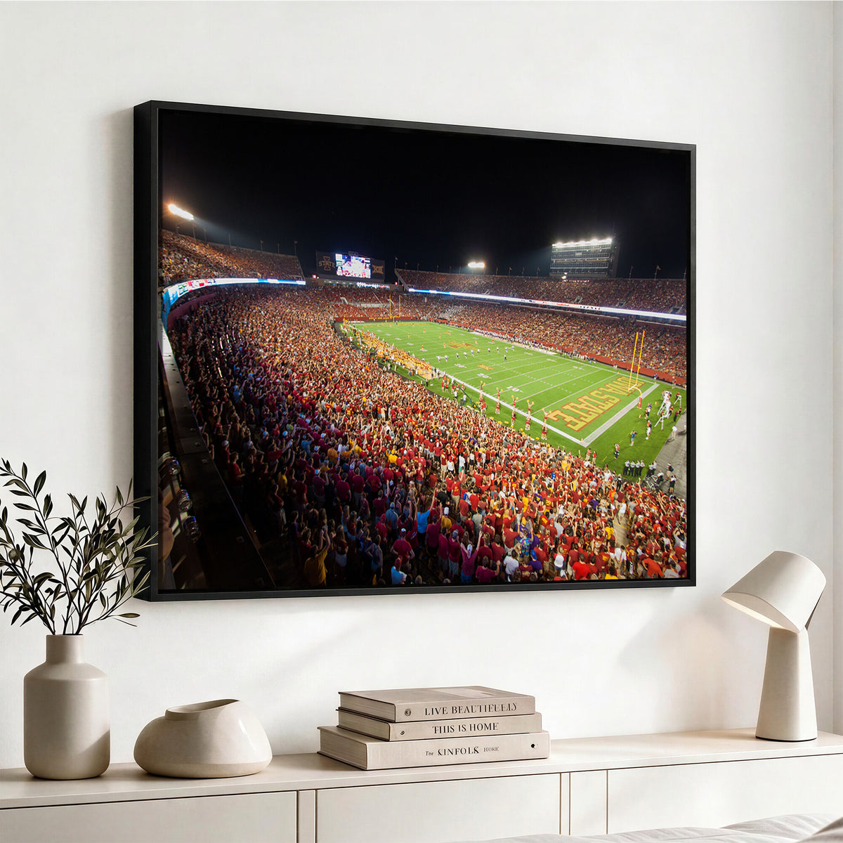 35139-MGV-CV-36X24 - Iowa State University Cyclones Canvas Print, Jack Trice Stadium