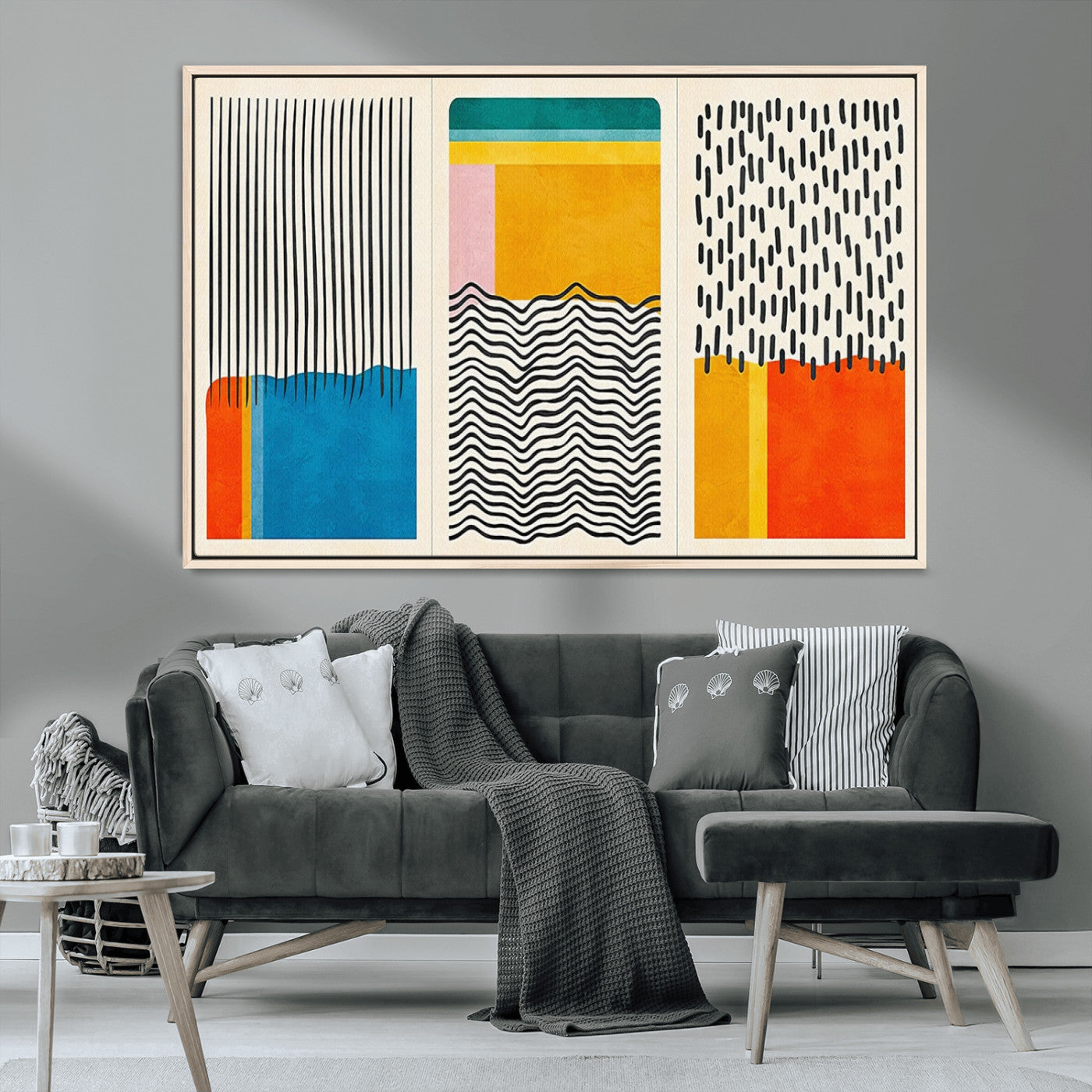 MGV-FC-36X24 - Canvas Print Wall Art Abstract Illustrs Art Boho