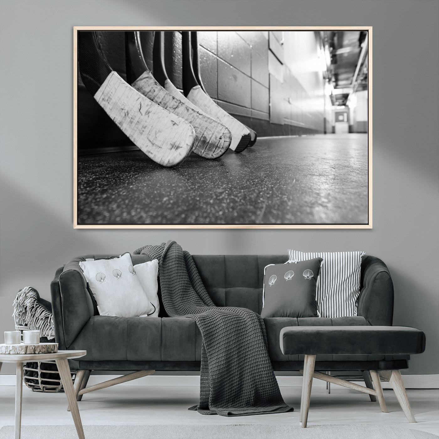 MGV-FC-36X24 - Ice Hockey Wall Art Canvas Print