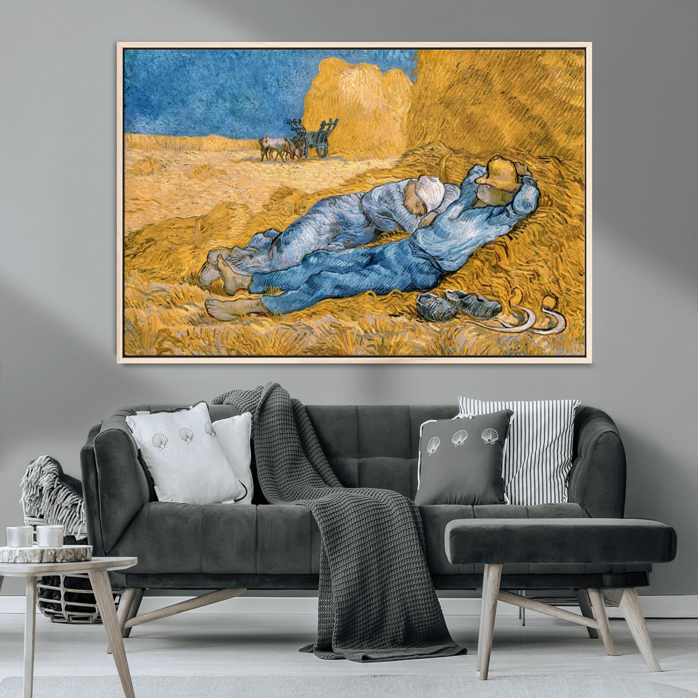 MGV-FC-36X24 - Master Artist Vincent Van Gogh Nature Wilderness Illustrs Fine Art Canvas Print