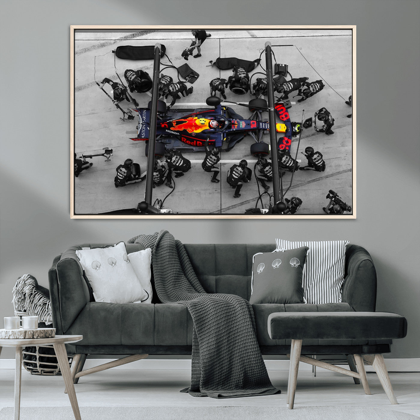 MGV-FC-36X24 - RedBull Formula 1 Canvas Wall Art Print