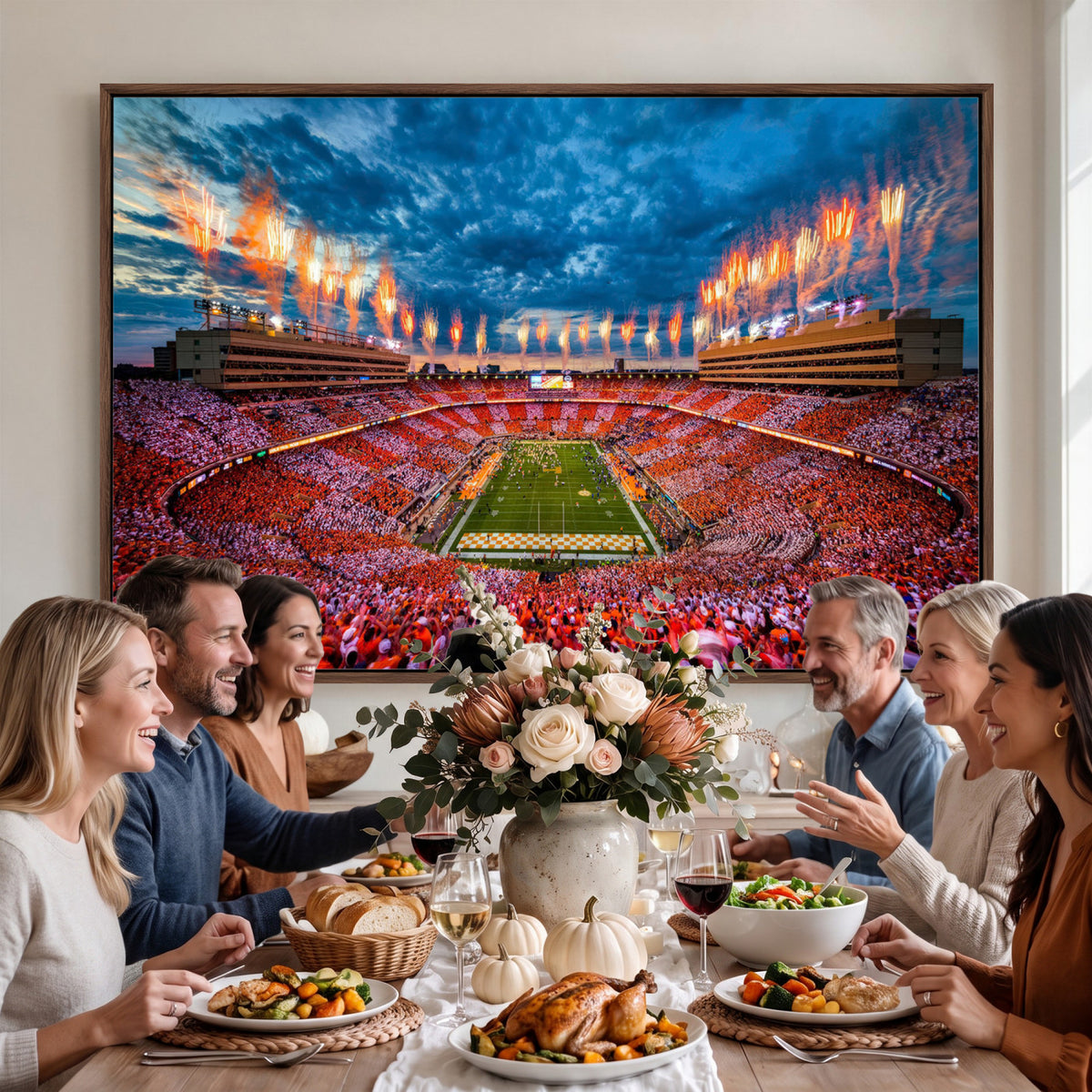 94266219-MGV-CV-36X24 - Tennessee Neyland Stadium Wall Art, Sports Arena Canvas