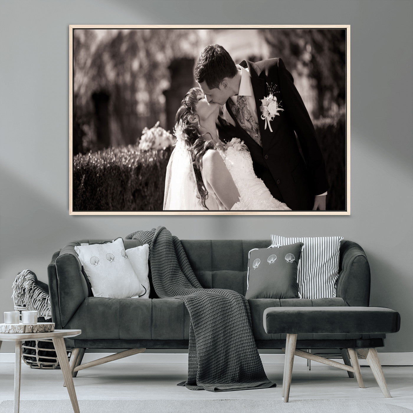 MGV-FC-36X24 - Create Your Own Photo Canvas Print - Personalized Wall Art for Home Decor Wall Art Print, Create