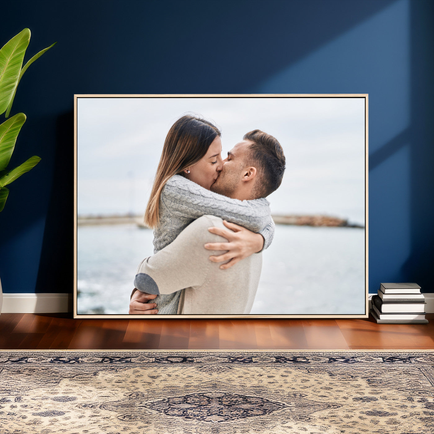 28984291-MGV-CV-36X24 - Custom Photo with Framed Canvas Wall Art Canvas Print Personalized Picture Print Framed Wall Art Digitally Printed Photo