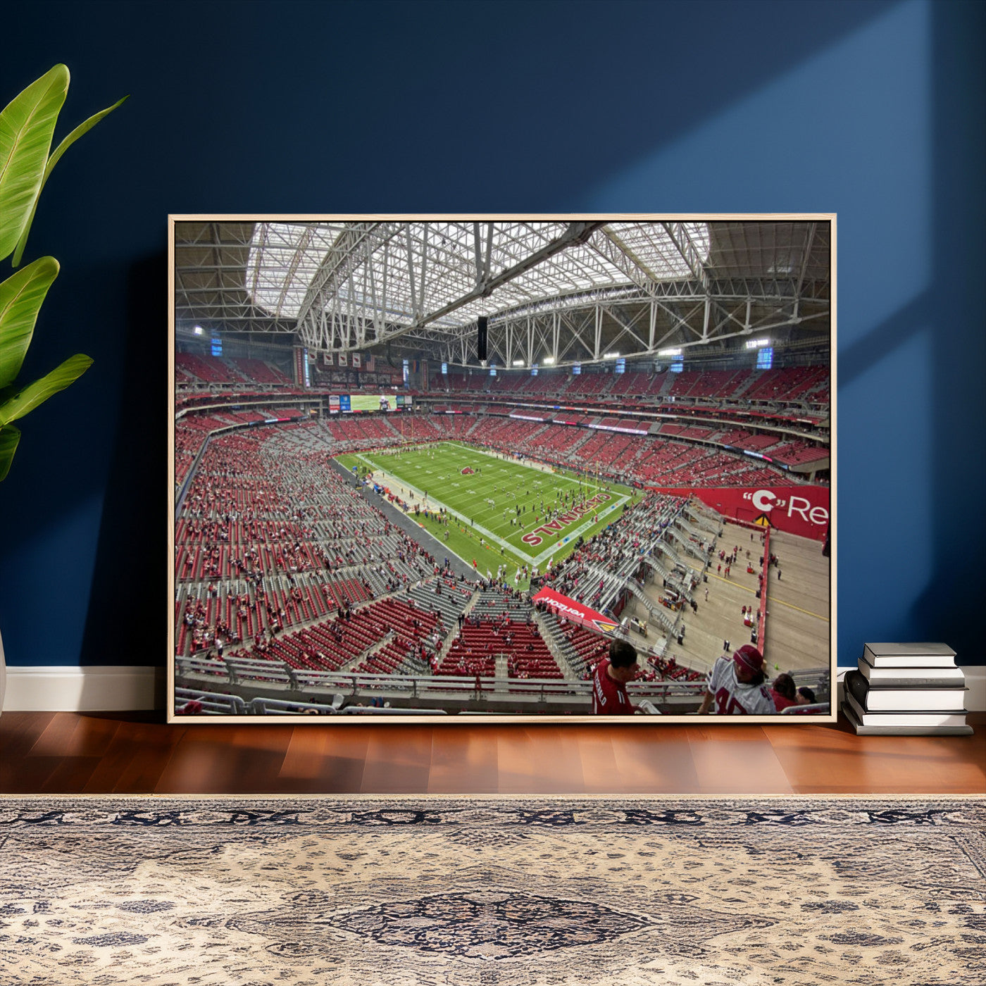 30579717-MGV-CV-36X24 - State Farm Stadium Canvas Wall Art, Arizona Cardinals Football Stadium Print, Glendale NFL Arena Panorama Artwork