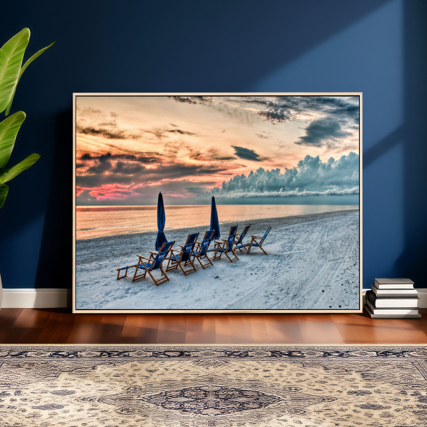 17237006-MGV-CV-36X24 - Serene Gulf Solitude Wall Art Canvas Print
