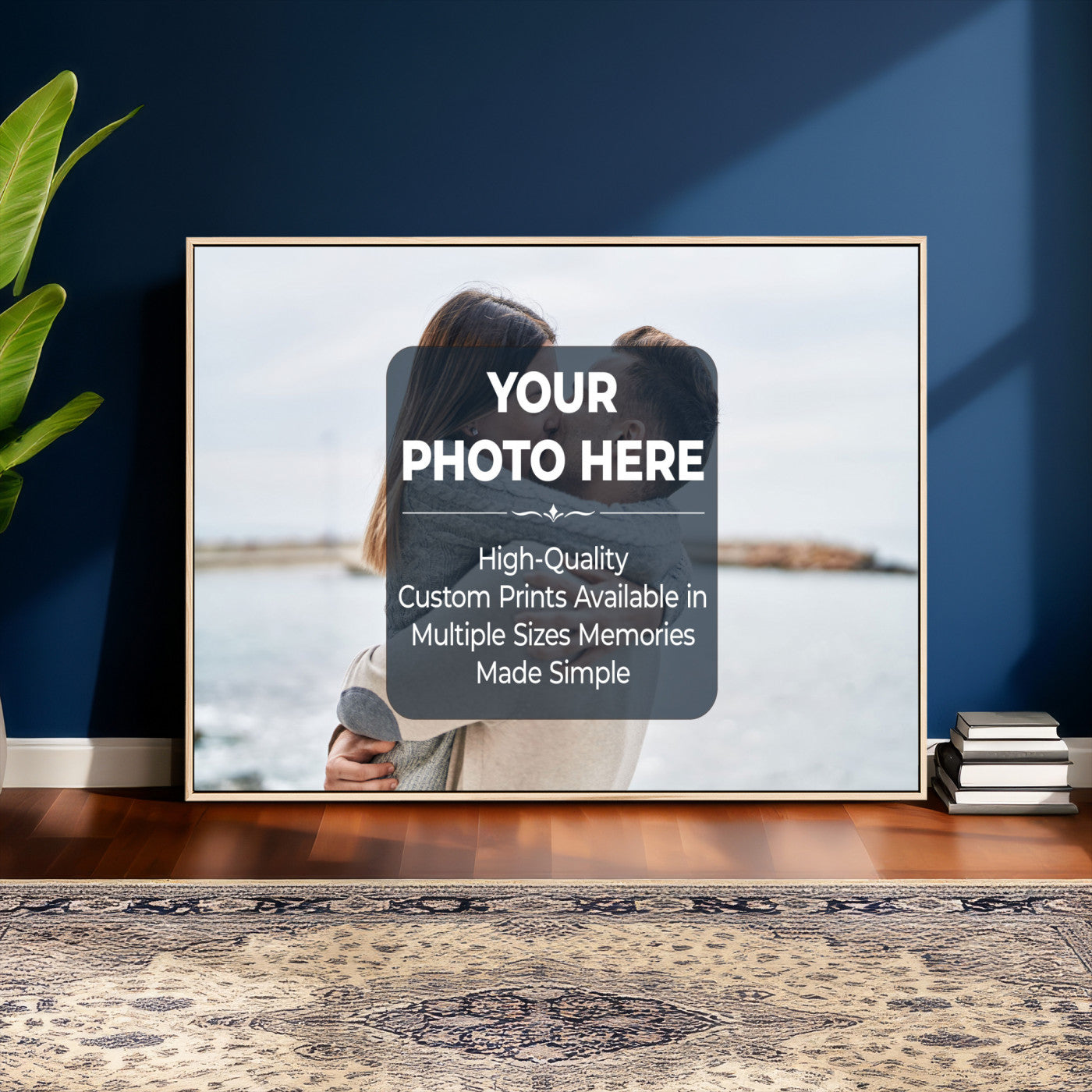 29940442-MGV-CV-36X24 - Custom Photo Canvas Print, Personalized Picture Wall Art, Your Image on Canvas, Family Portrait Gift