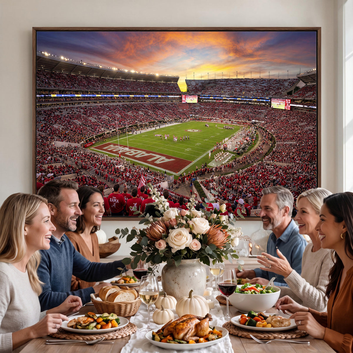 41995919-MGV-CV-36X24 - Stadium Wall Art Canvas Print