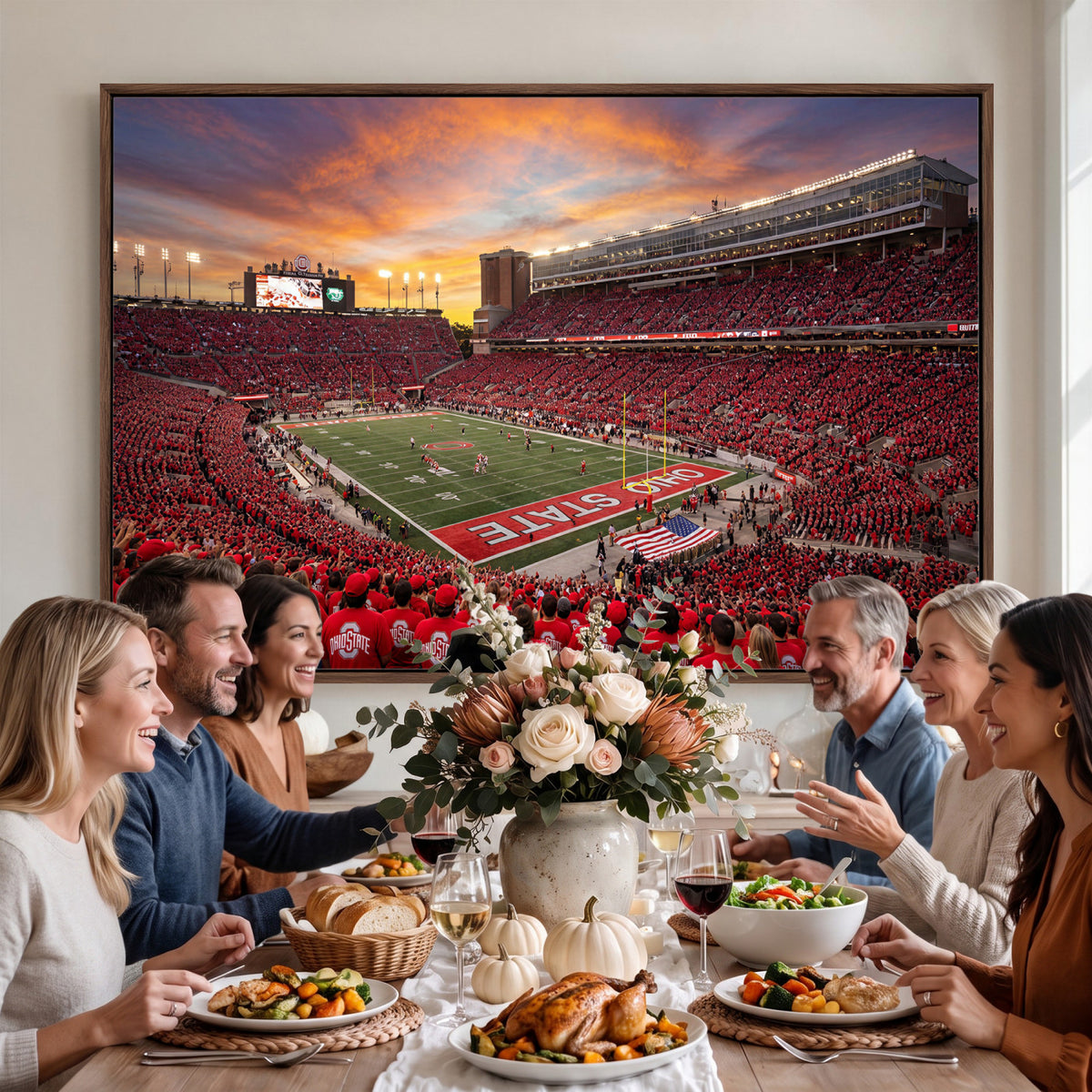 73119077-MGV-CV-36X24 - Stadium Wall Art Canvas Print