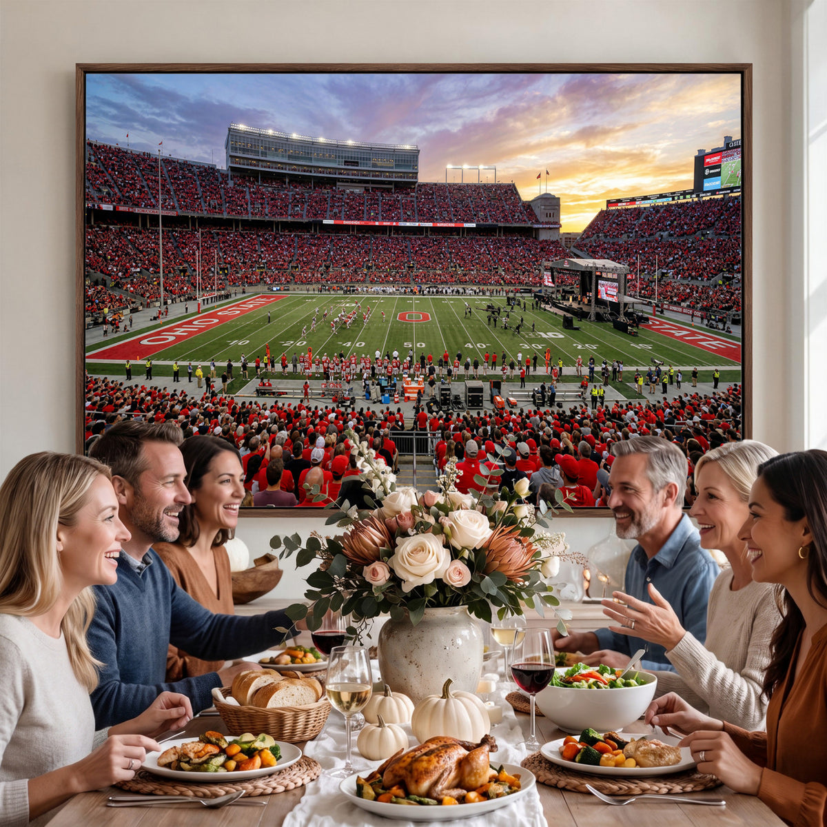 23196993-MGV-CV-36X24 - Stadium Wall Art Canvas Print