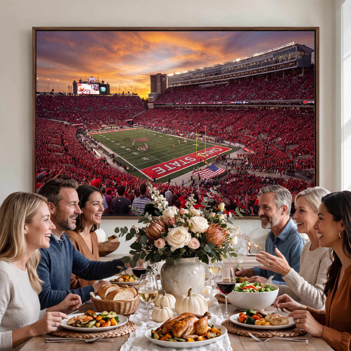 36125328-MGV-CV-36X24 - Stadium Wall Art Canvas Print