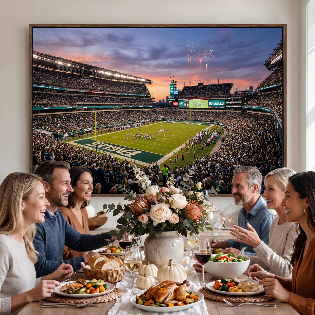 15549432-MGV-CV-36X24 - Stadium Wall Art Canvas Print