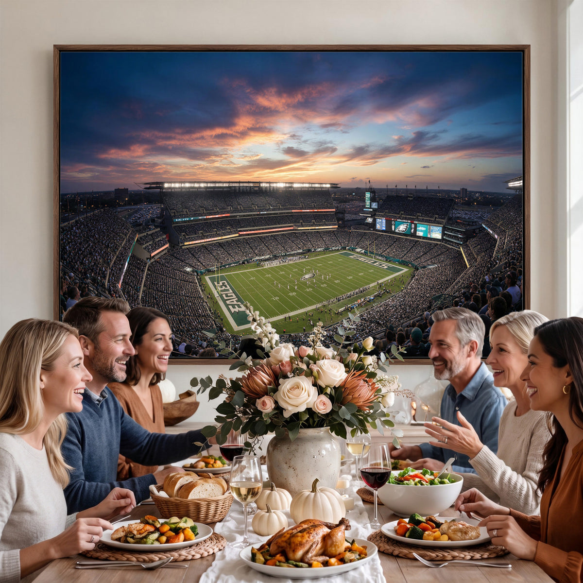 59208973-MGV-CV-36X24 - Stadium Wall Art Canvas Print