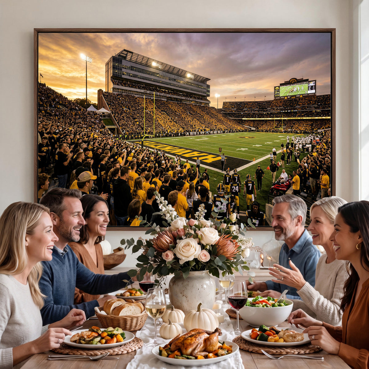 60847729-MGV-CV-36X24 - Stadium Wall Art Canvas Print