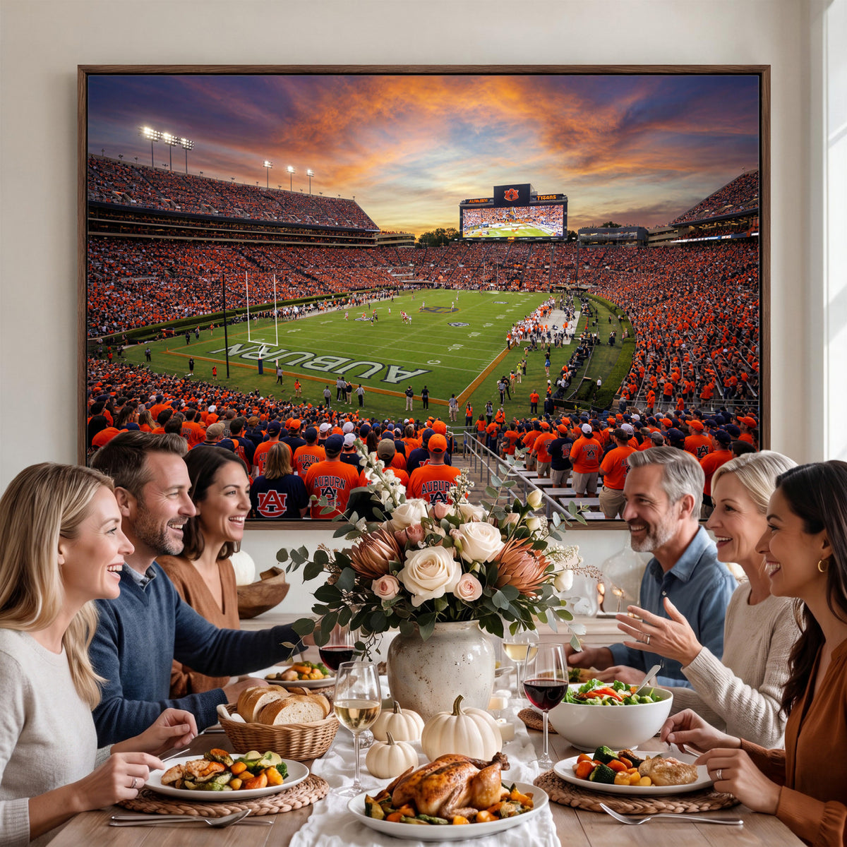 46347891-MGV-CV-36X24 - Stadium Wall Art Canvas Print