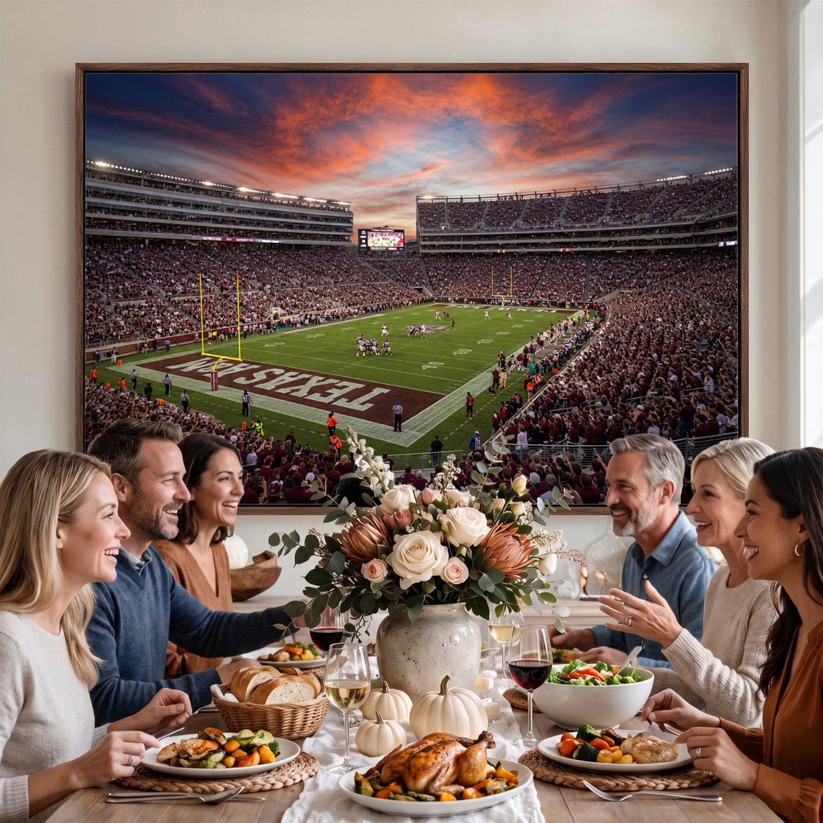 44328991-MGV-CV-36X24 - Stadium Wall Art Canvas Print
