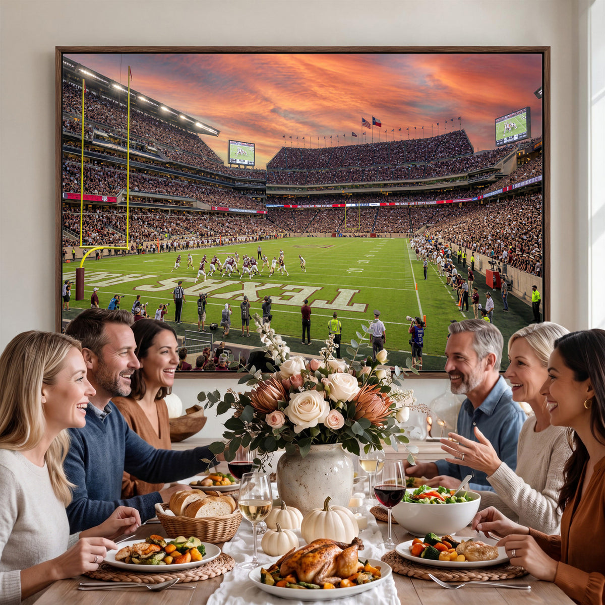80055809-MGV-CV-36X24 - Stadium Wall Art Canvas Print