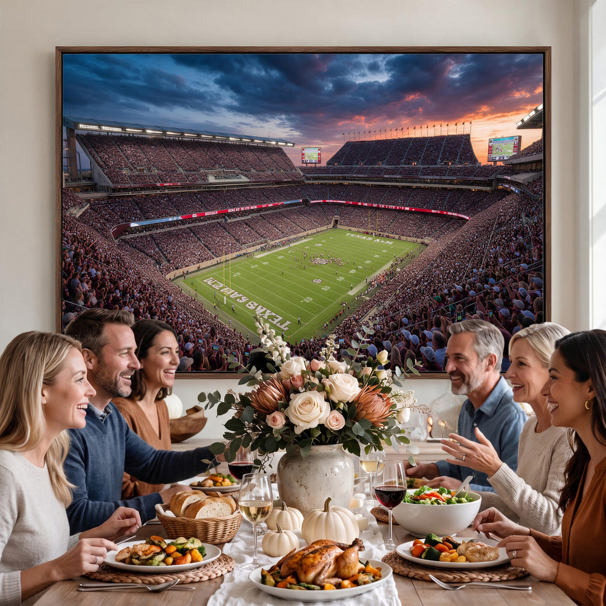 55475837-MGV-CV-36X24 - Stadium Wall Art Canvas Print