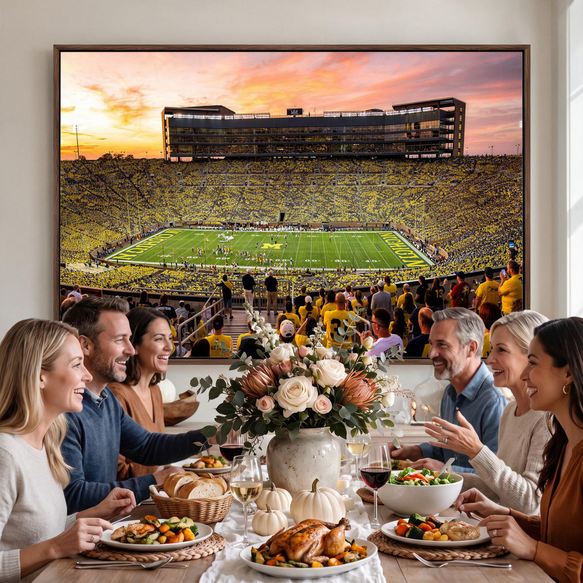 27265223-MGV-CV-36X24 - Stadium Wall Art Canvas Print