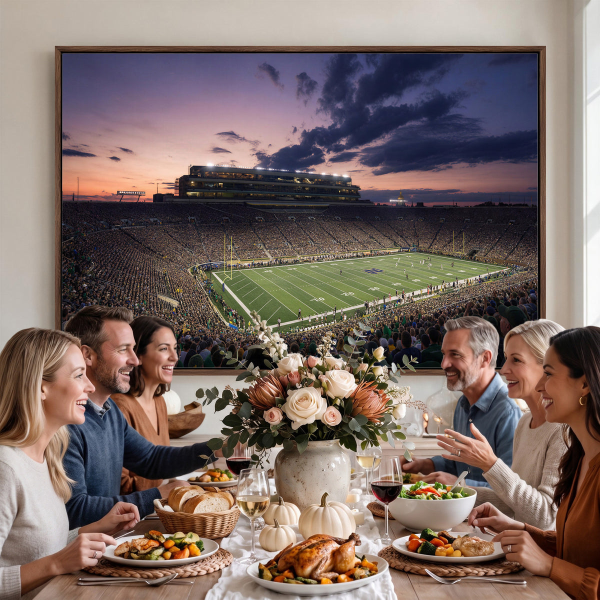 48837941-MGV-CV-36X24 - Stadium Wall Art Canvas Print