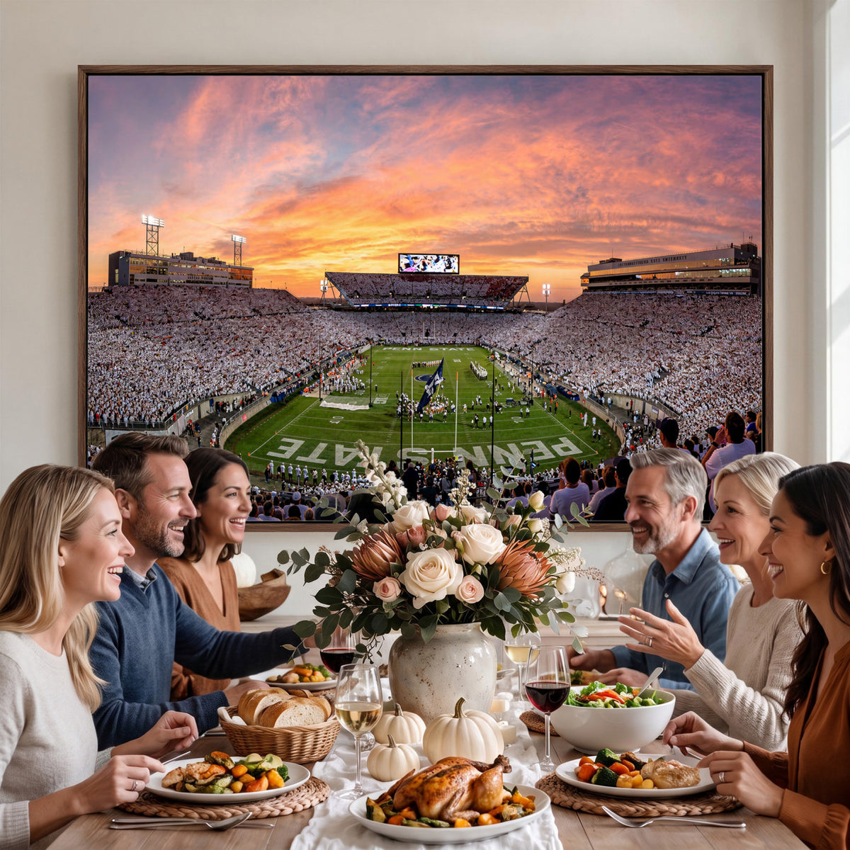 53161432-MGV-CV-36X24 - Stadium Wall Art Canvas Print