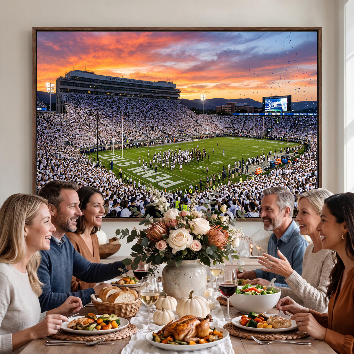 37057330-MGV-CV-36X24 - Stadium Wall Art Canvas Print