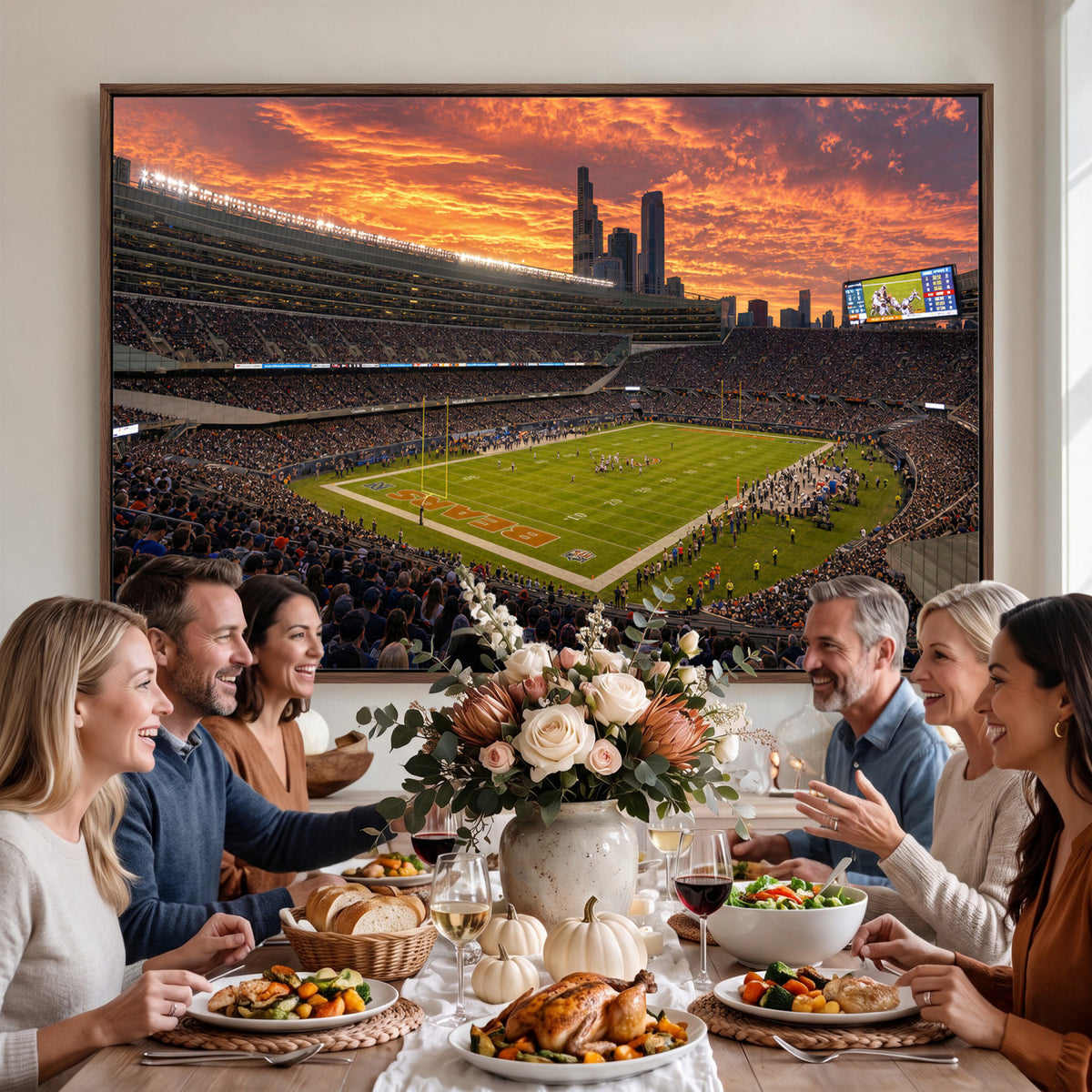 25159364-MGV-CV-36X24 - Stadium Wall Art Canvas Print