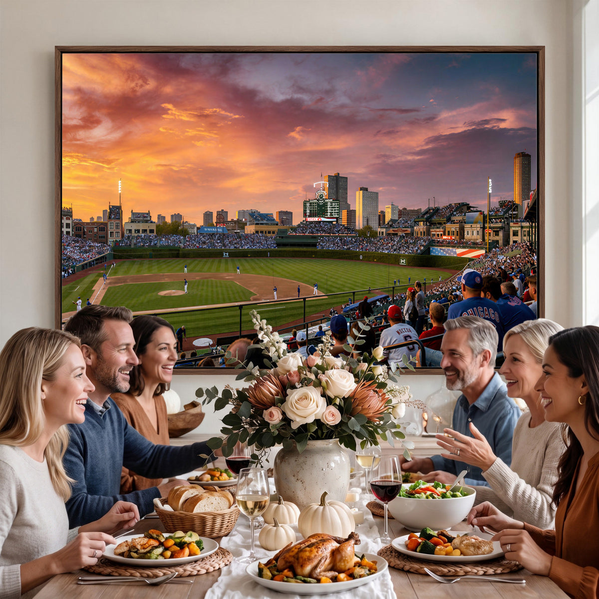 94073020-MGV-CV-36X24 - Stadium Wall Art Canvas Print